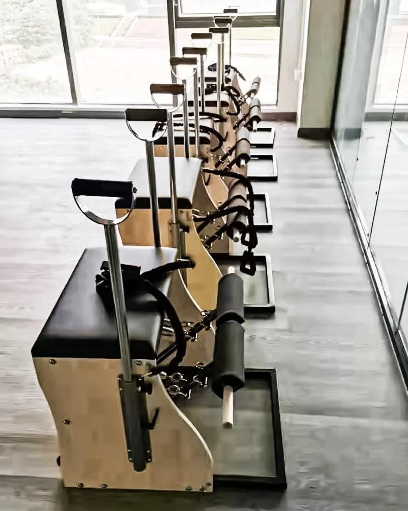 Pilates Yoga Combo - Queenlife Eco poignées en bois 4