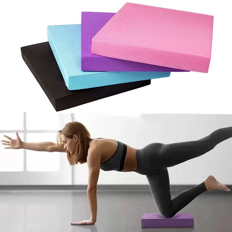 Pilates Yoga Block Exercises - Tapis de Yoga TPE 35x40cm, coussin
