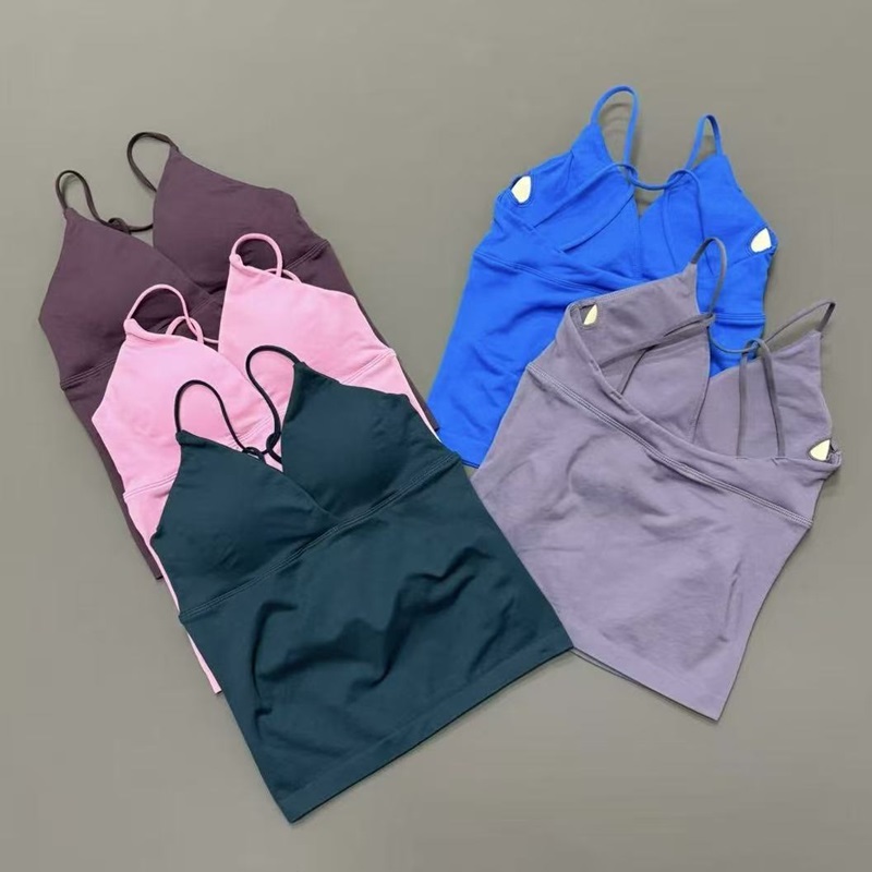 Pilates Yoga Jacket - Débardeur de sport long à bretelles