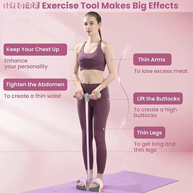 Pilates Yoga Board - Nouvelles bandes de résistance à 4