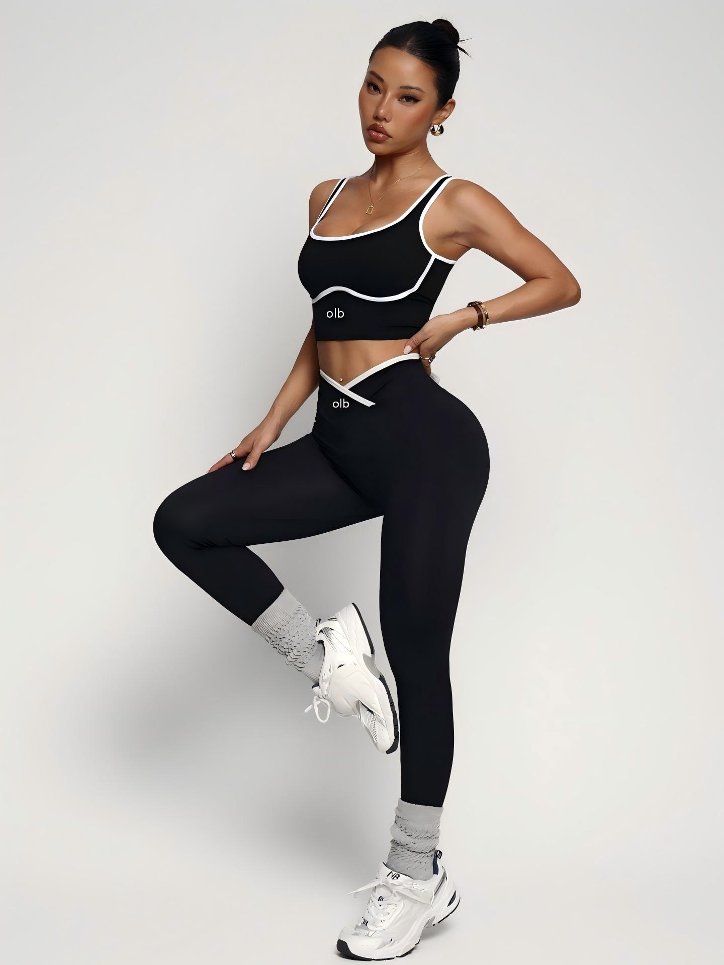 Pilates Yoga Jacket - Ensemble de sport 2 pièces pour