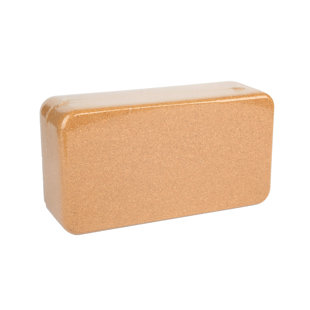 Yoga Block Cork - Brique de Yoga solide haute densité