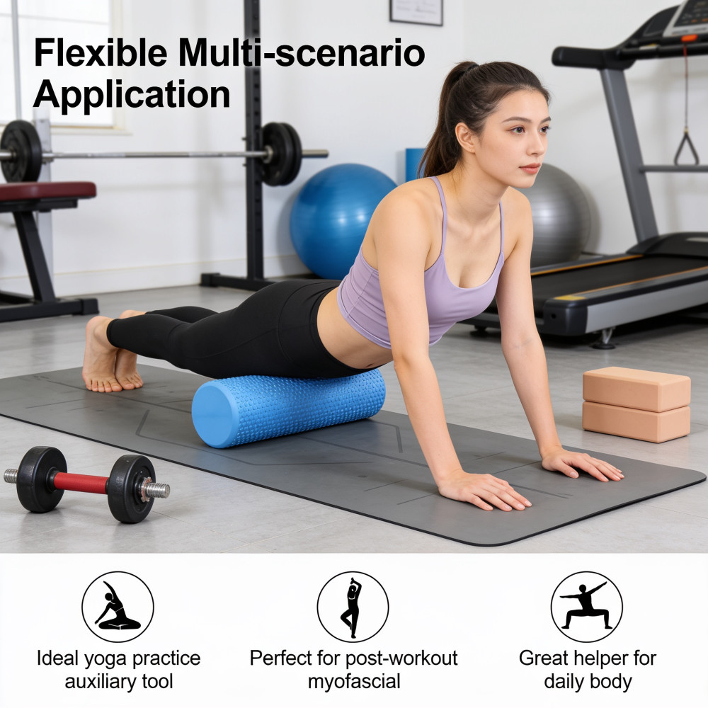 Rouleau de yoga rond en mousse - Home Pilates Yoga avis et prix