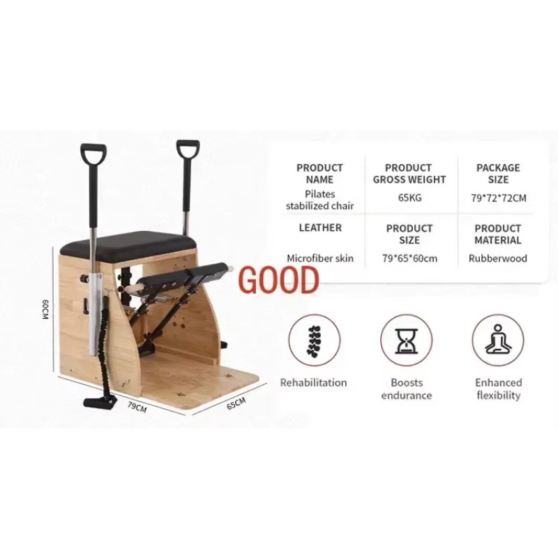 Chaise de Pilates Wunda en boi - Pilates Yoga Combo avis et prix