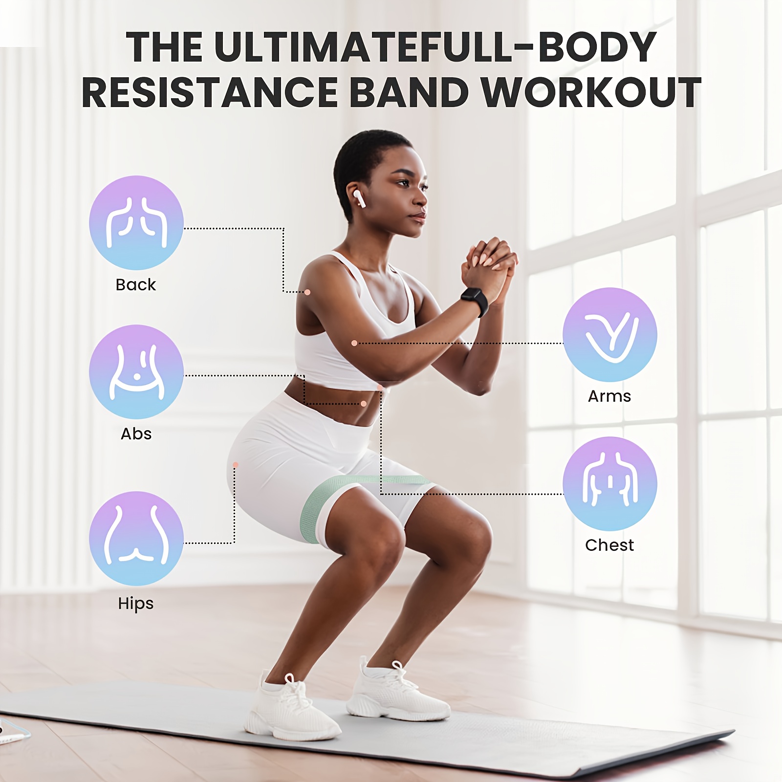 1 pièce/4 pièces bandes de rés - Pilates Yoga Board avis et prix