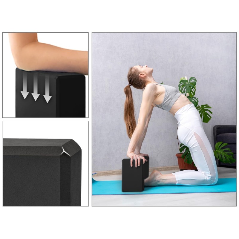1 Paire de blocs de yoga et de - Pilates Yoga Block Exercises avis et prix