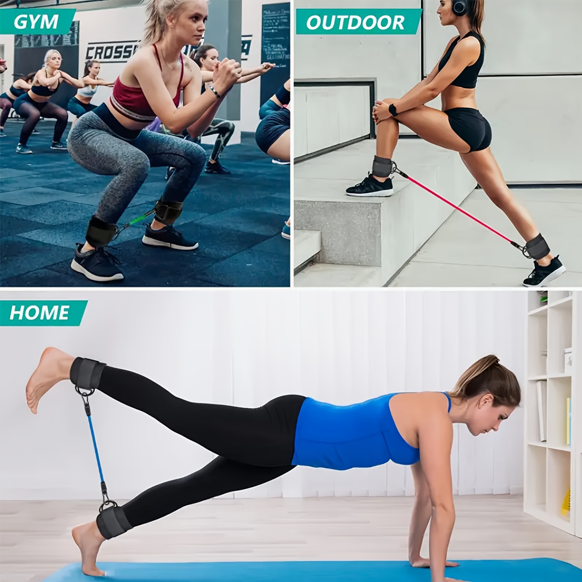 Ensemble de 5 bandes de résist - Pilates Yoga Board avis et prix