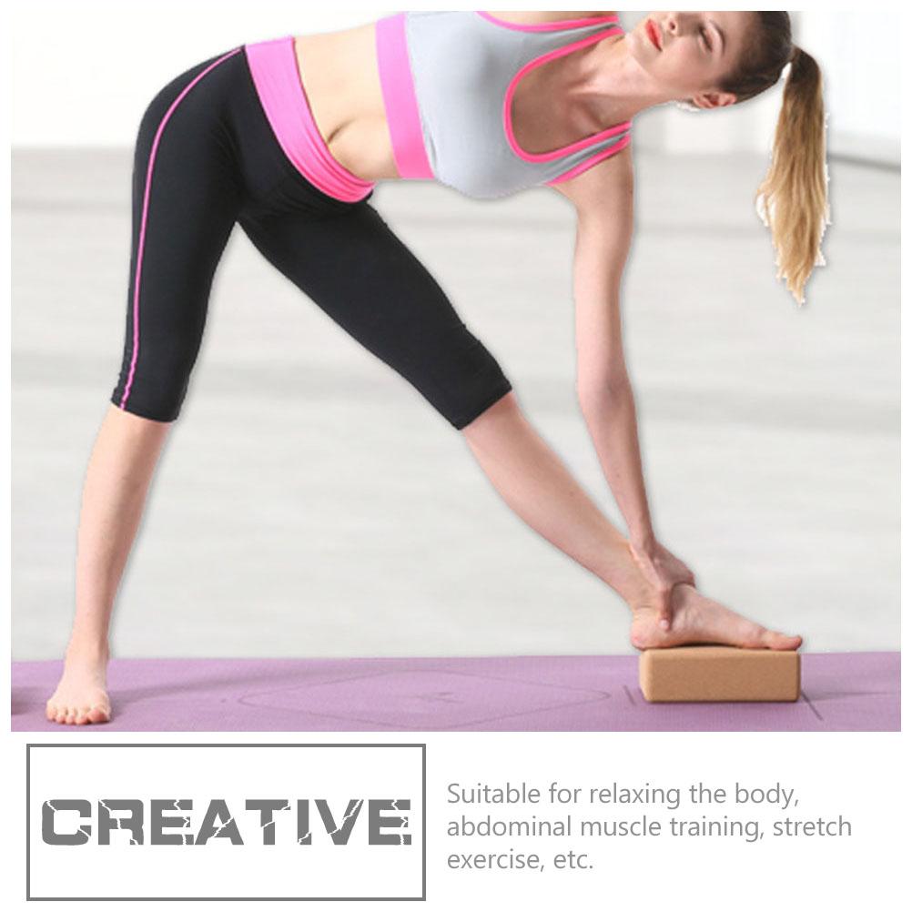 Bloc de Yoga en liège naturel  - Yoga Block Cork avis et prix