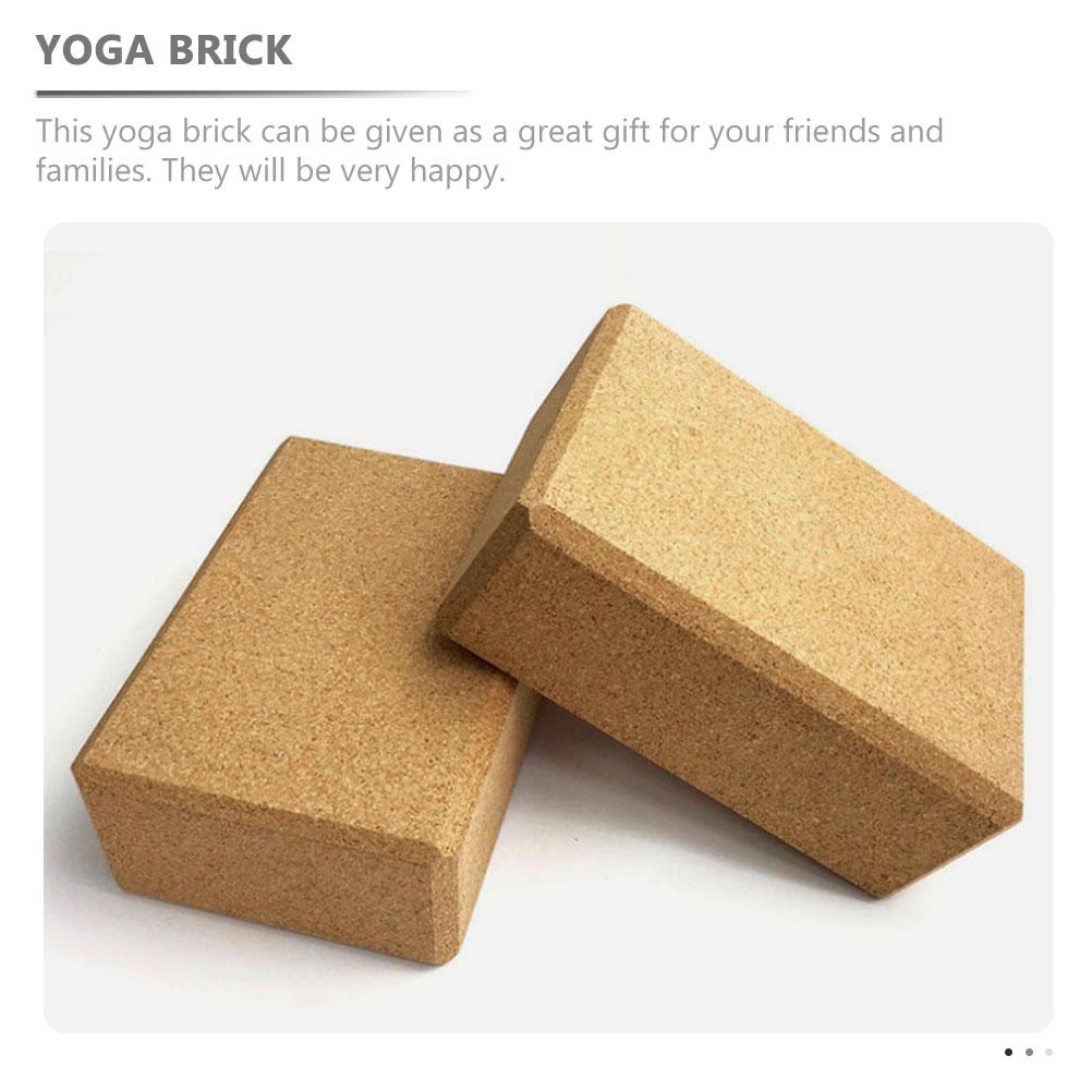 Bloc de Yoga en liège naturel  - Yoga Block Cork avis et prix