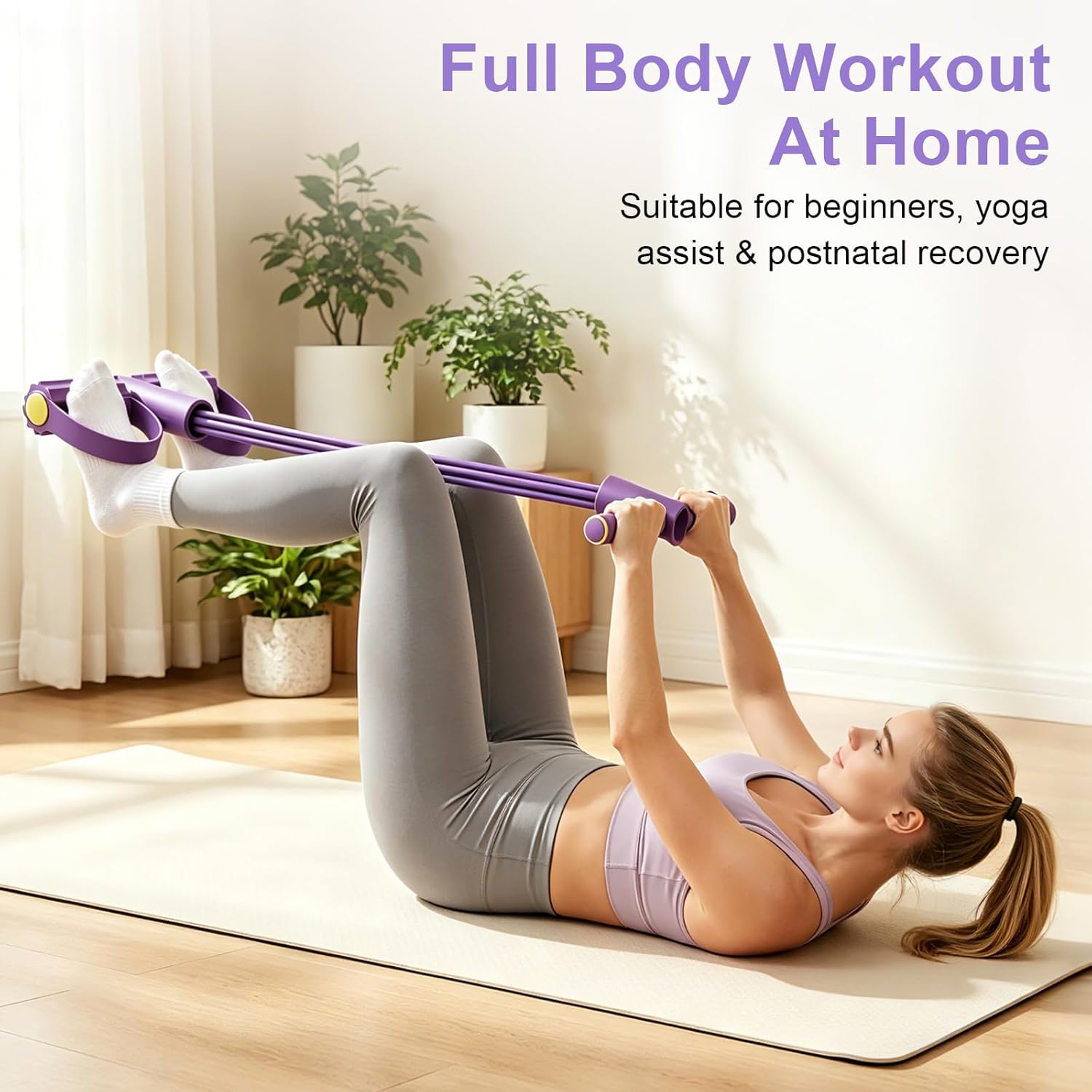 Bande de résistance à 4 tubes, - Pilates Yoga Board avis et prix